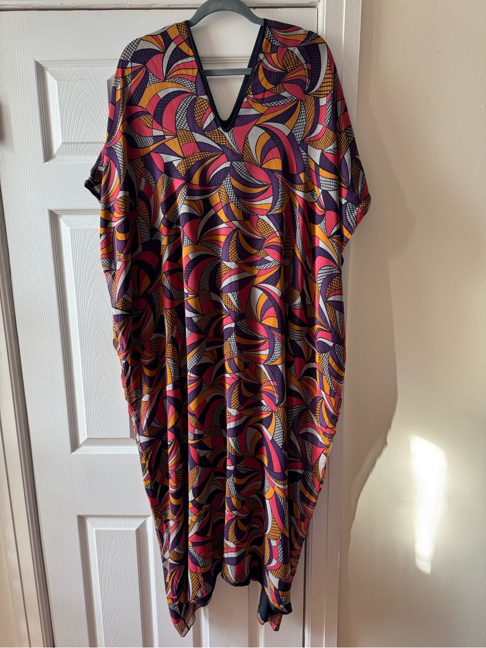 Miguelina Reversible Caftan Dress